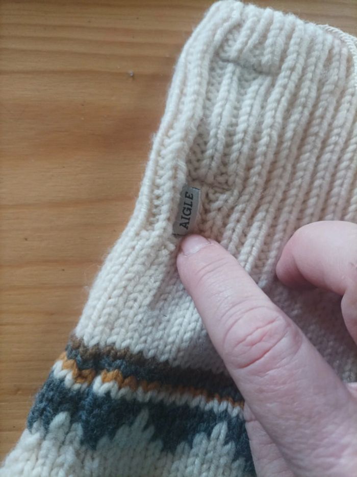 Moufles gants aigle - photo numéro 3