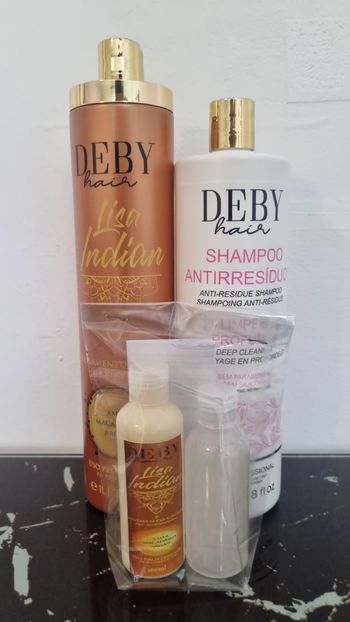 Lissage deby hair indian