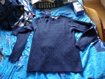 Pull marine taille L