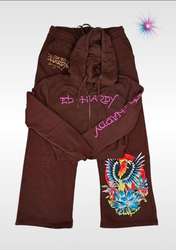 Ensemble Ed Hardy femme taille L Marron
