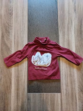 Manches longues taille 6 mois