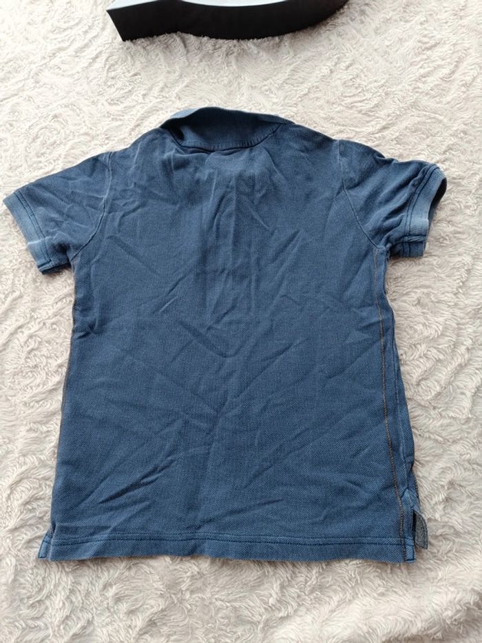 Lot de 2 polos manches courtes Garçon 4 ans Amérique Vertbaudet 100% coton - photo numéro 18