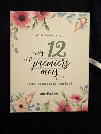 Mes 12 premiers Mois - Maud DENOUX DEWALD - Carte Etape Bébé