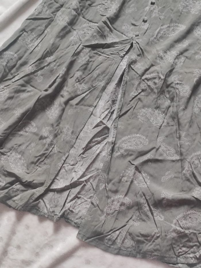 Robe longue imprimée fleurie T1 36 - photo numéro 4