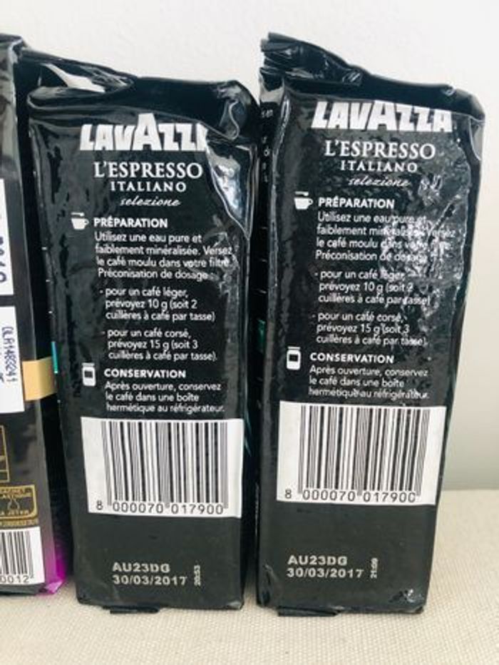 Lot de 4 paquets de café lavazza et carte noire - photo numéro 4