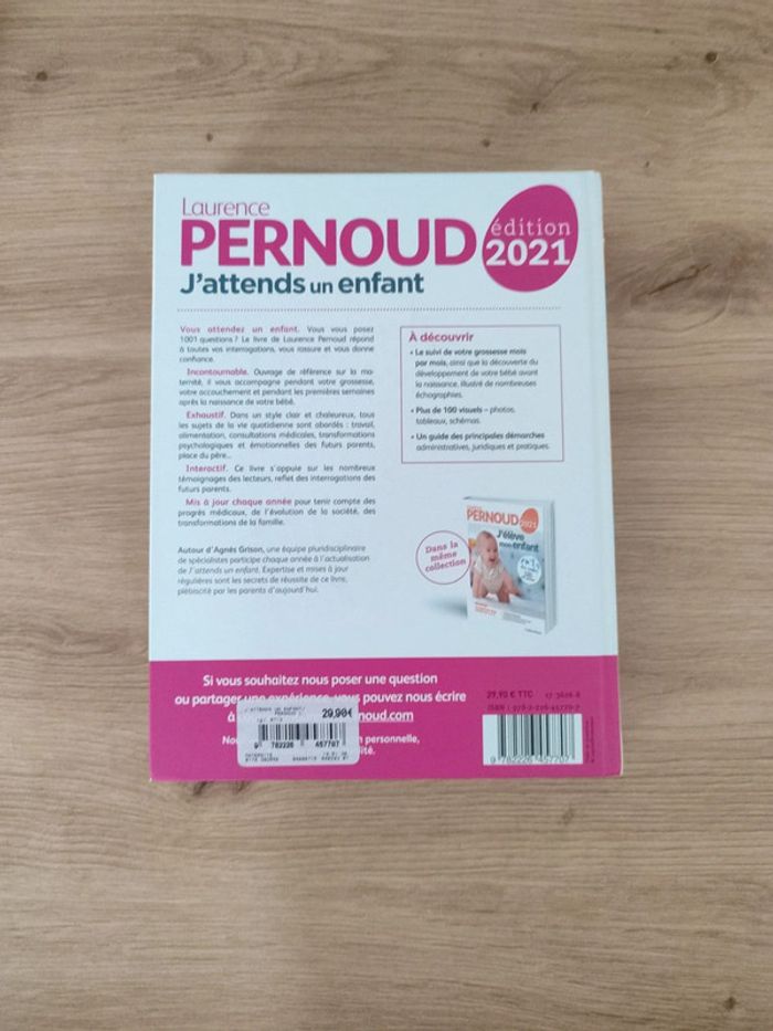 Livre j'attends un enfant / Laurence Pernoud - photo numéro 2