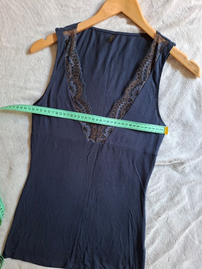 Débardeur Intimissimi t.XS/S coton/soie quasi neuf - photo numéro 5