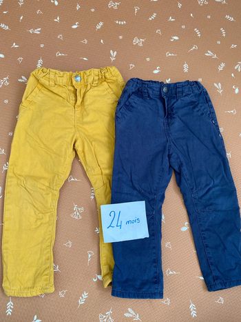 Lot Pantalons 23 mois