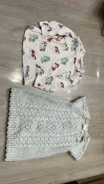 Reibe + tee shirt manche longues H&M en 3 mois