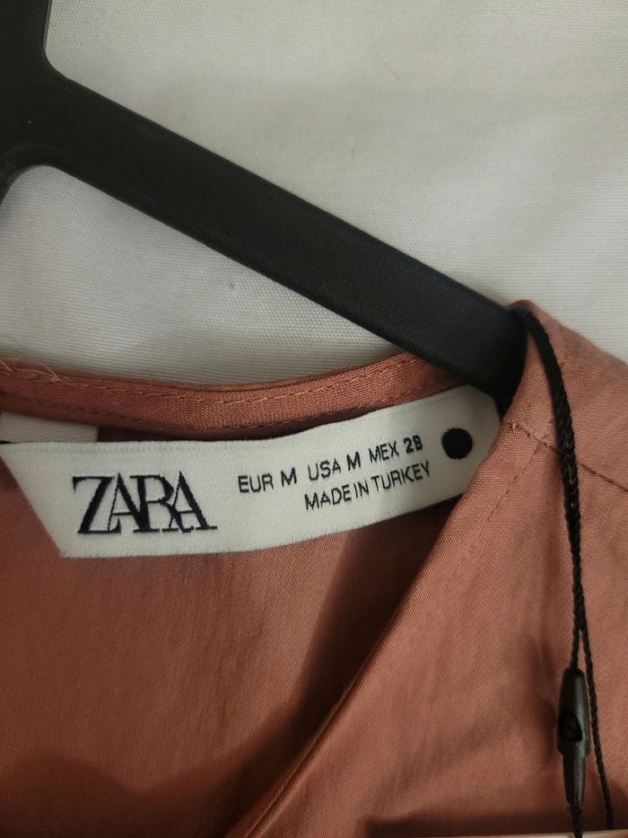 Blouse Zara rose poudré Taille M🎀 - photo numéro 3