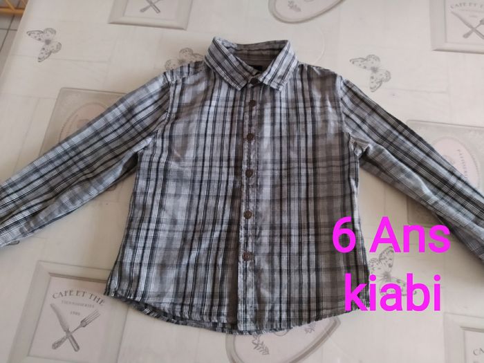 Chemise manches longues 6 ans Kiabi