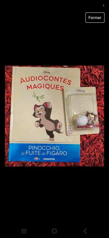 Audio conte magique collection altaya Pinocchio 2 109