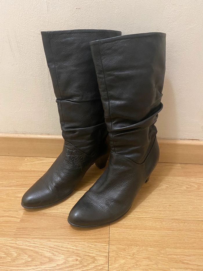 Bottines noires Freeflex Taille 38 - photo numéro 3