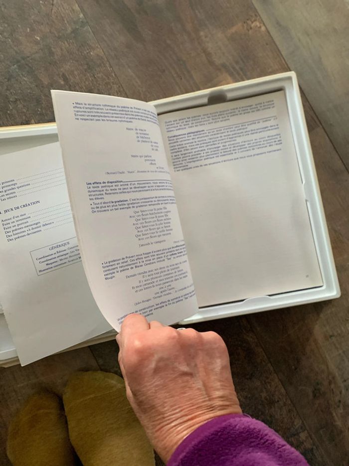 Poèmes à dire, lire et créer: l orange bleue - photo numéro 6