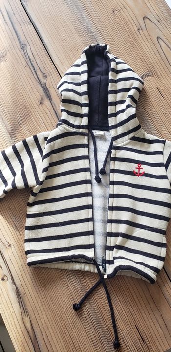 Gilet marin T12 mois