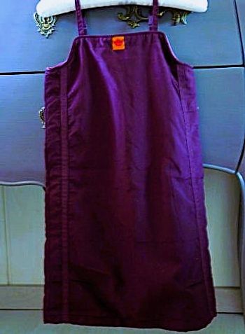 Robe bretelle Fille okaidi 4 ans collection automne violet TBE