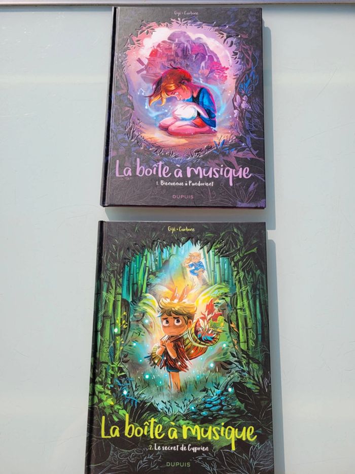 BD La Boîte à Musique 🎶 tomes 1 et 2