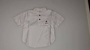 Chemise lin garçon 6mois