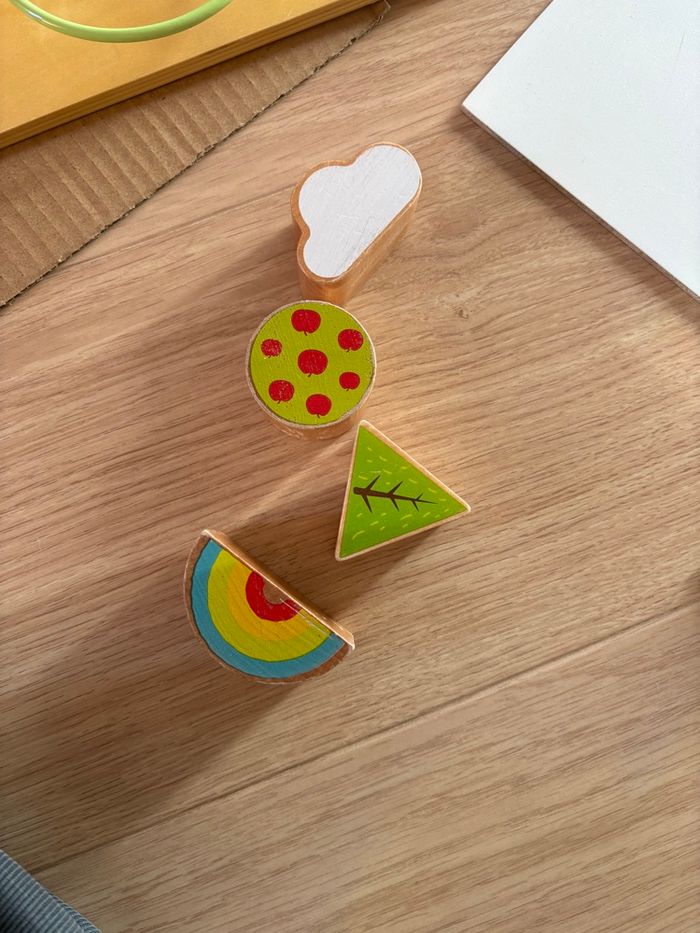 Chariot de marche en bois - photo numéro 3