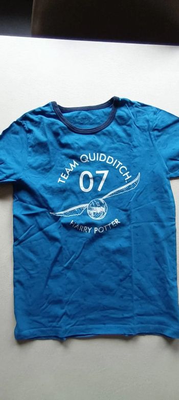 T-shirt bleu Harry Potter