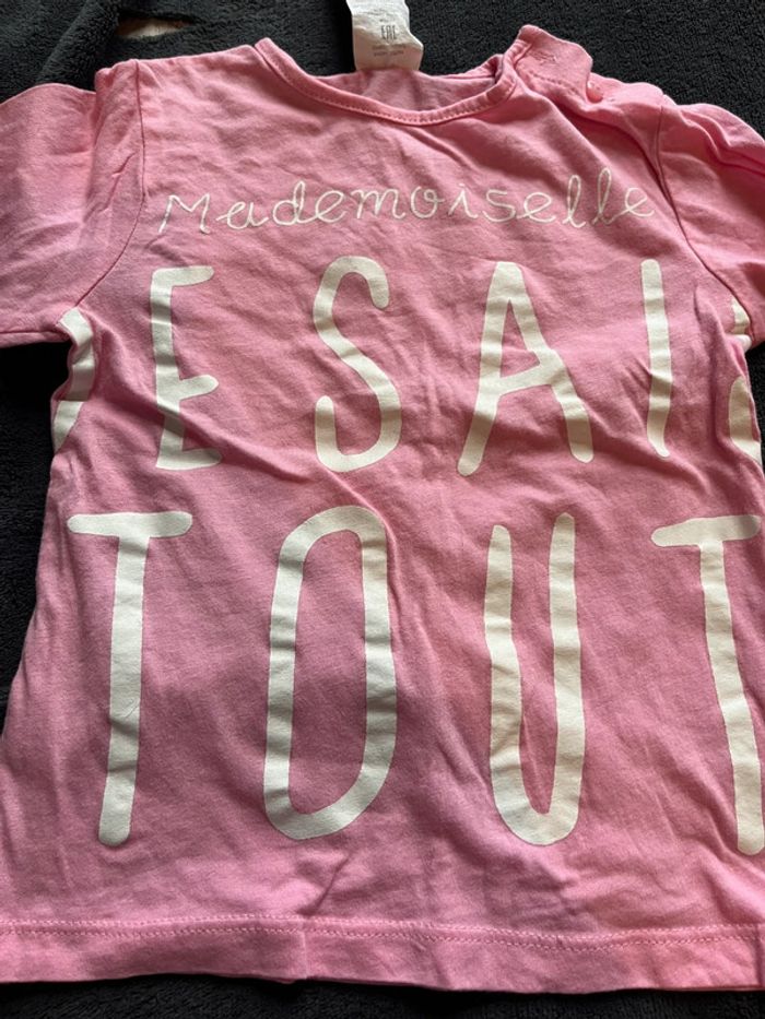 Sous pull fille 24 mois kiabi - photo numéro 2