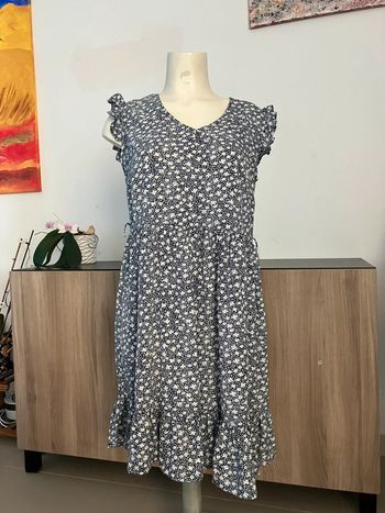 Robe fluide fleuri taille M . PM mère & fille
