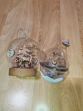 Lot de 2 boules de Noël qui s'illuminent