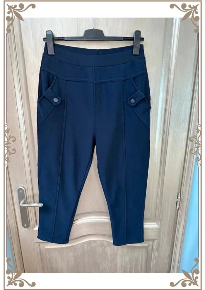 Pantalon doublé bleu marine 4XL / 5XL
