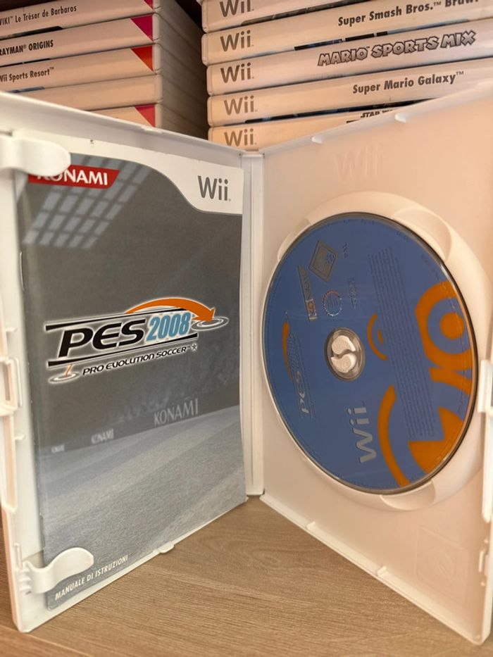 Pes 2008 jeu wii pro evolution soccer - photo numéro 2