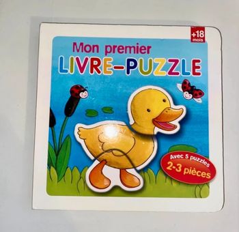 Livre carton puzzle