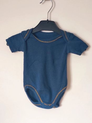Body bleu marine - 3 mois