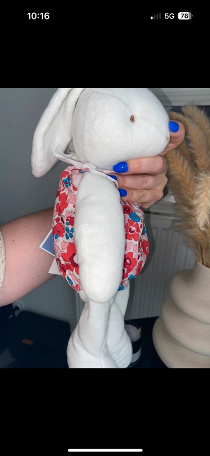 Doudou lapin jacadi bloomer - photo numéro 6