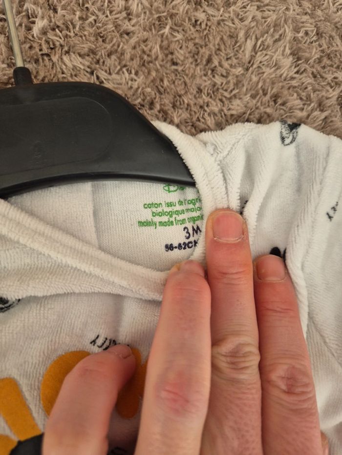 Pyjama mickey disney 3 mois - photo numéro 4