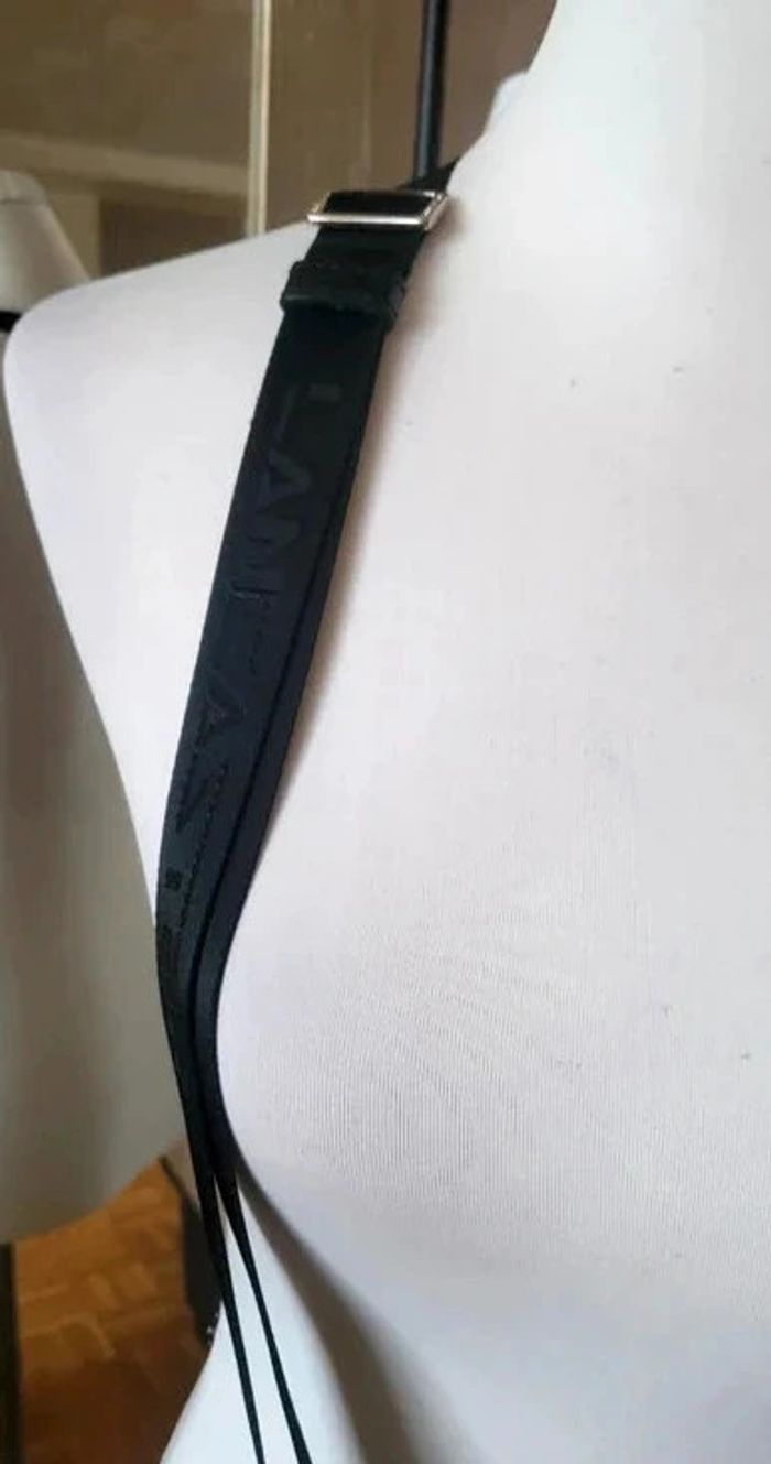 Sac bandoulière Lancaster argenté - photo numéro 5