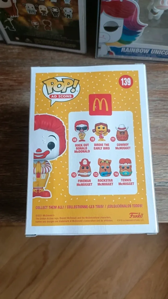 Funko pop Ronald McDonald 139 - photo numéro 3