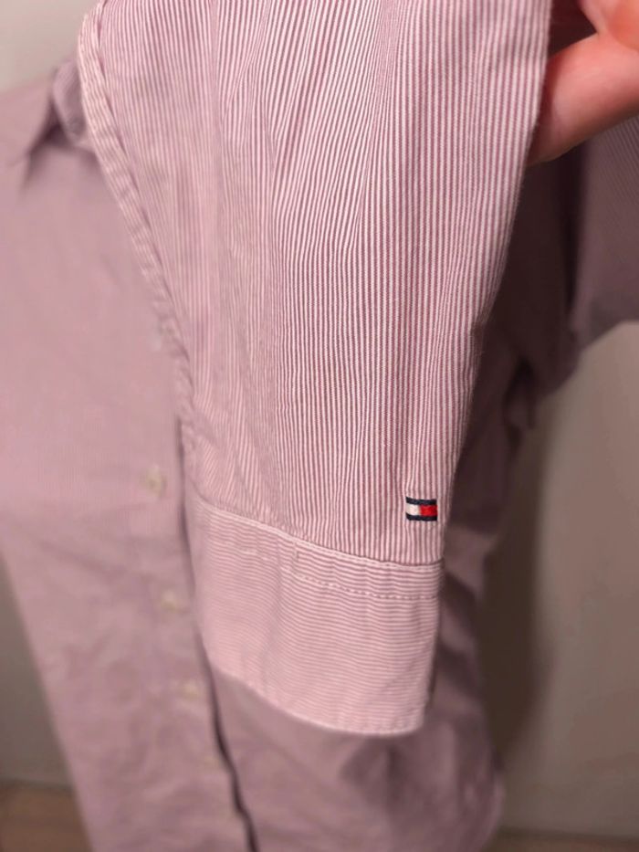 Chemise Tommy Hilfiger Femme Taille 6 Violet rayé - photo numéro 7
