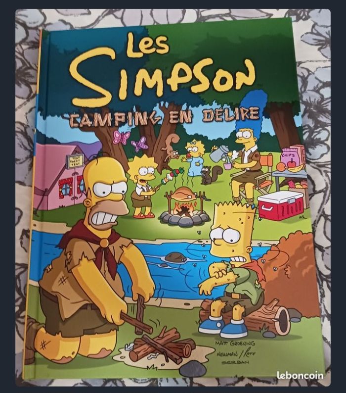 Les Simpson - tome 1 Camping en délire _ Matt Groening