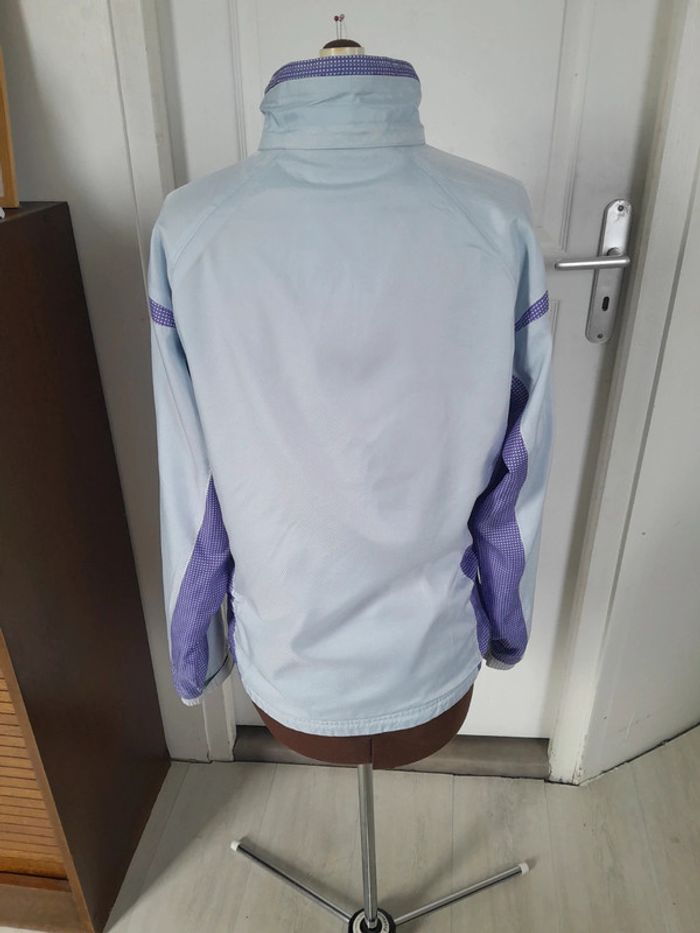 J coupe vent veste zippée petit carreau vichy vintage Kappa modèle aerotec - photo numéro 7