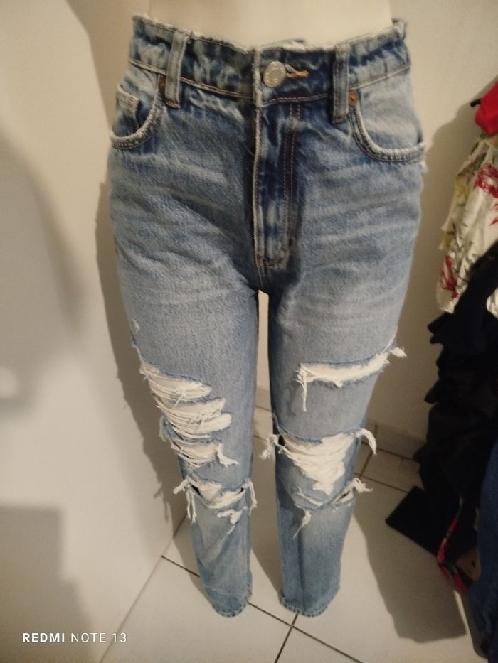 #kytie38femme. Jeans MoM taille haute taille 38 - photo numéro 4