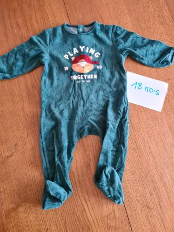 Pyjama velours