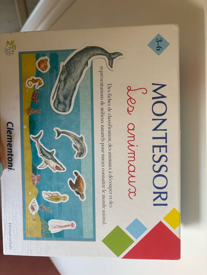 Coffret animaux montessori