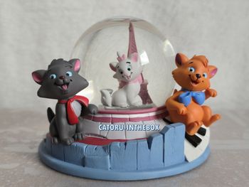 Boule à neige / Snowglobe Disney Aristochats Marie Berlioz Toulouse Aristocats