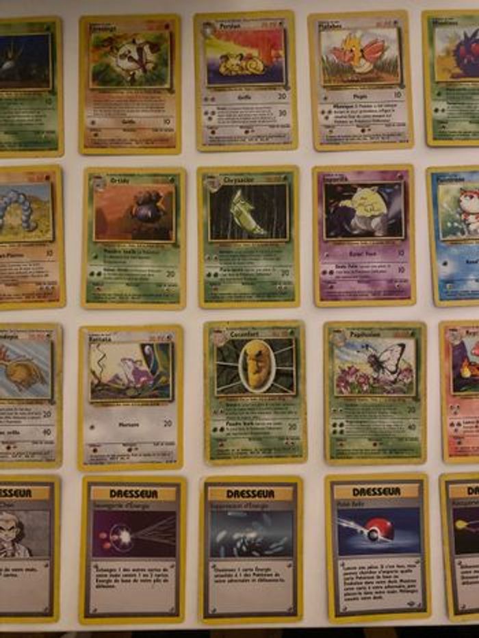 Lot de 48 cartes Pokémon set de base - jungle - photo numéro 4