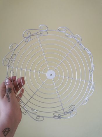 Déco candy bar fer blanc