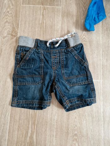Short en jean
