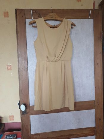 Robe midi drapé