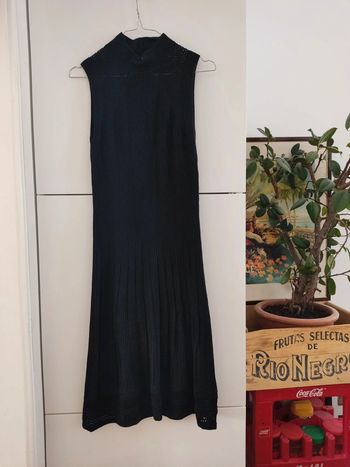Robe en maille noire Morgan taille S/36