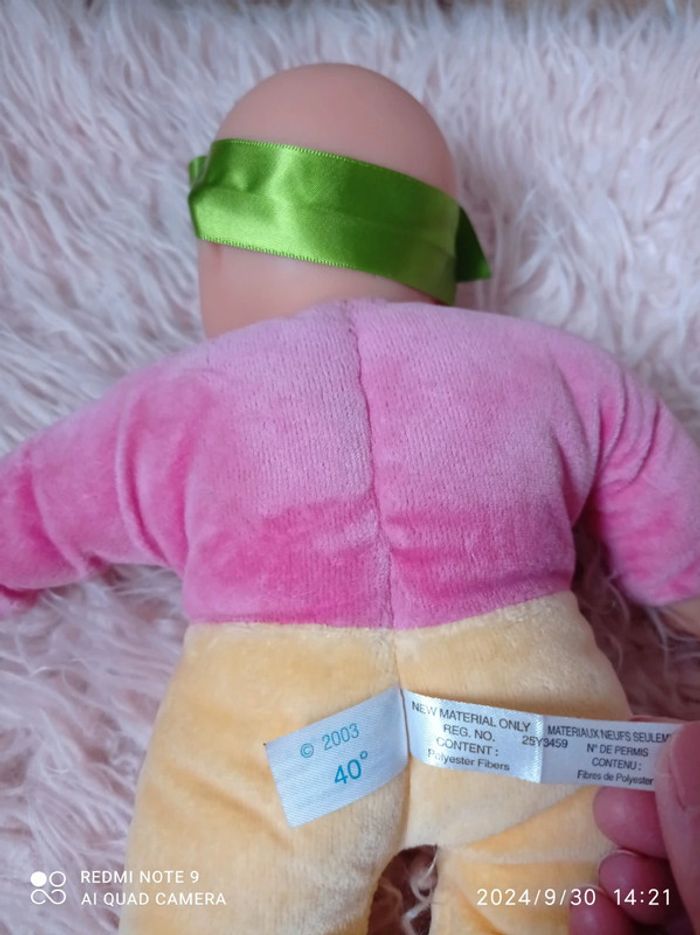 Poupée doudou vintage Miss acrobate Corolle 2003 - photo numéro 6