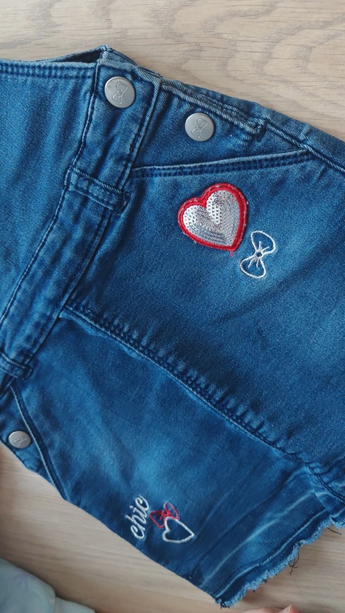 Salopette en jean 3ans orchestra - photo numéro 2