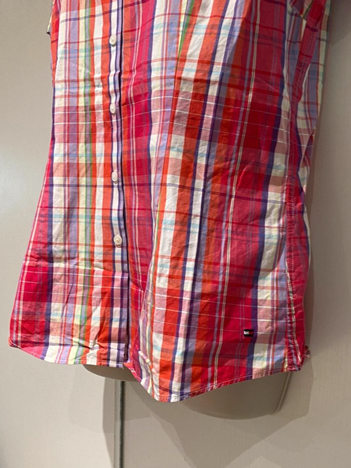 Chemise à carreaux, Tommy, finger taille 38/10 - photo numéro 4